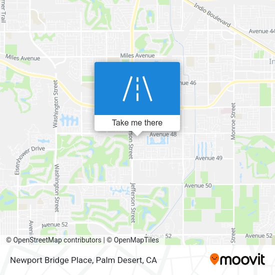 Newport Bridge Place map