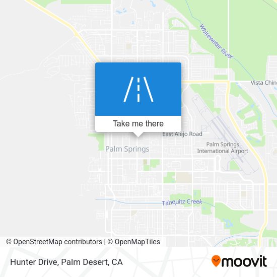 Mapa de Hunter Drive