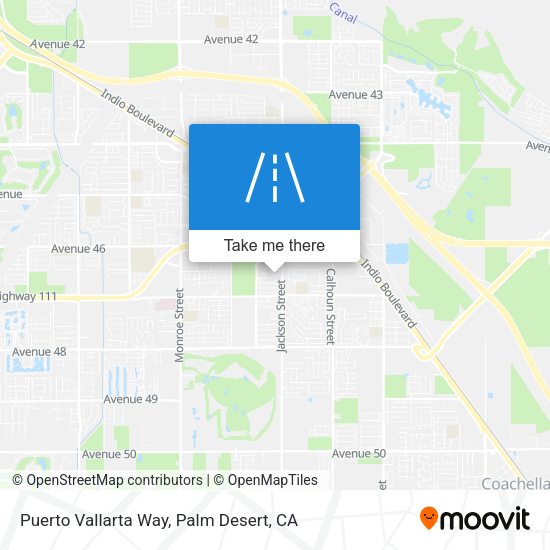 Puerto Vallarta Way map
