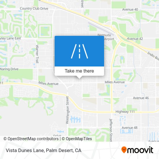Mapa de Vista Dunes Lane