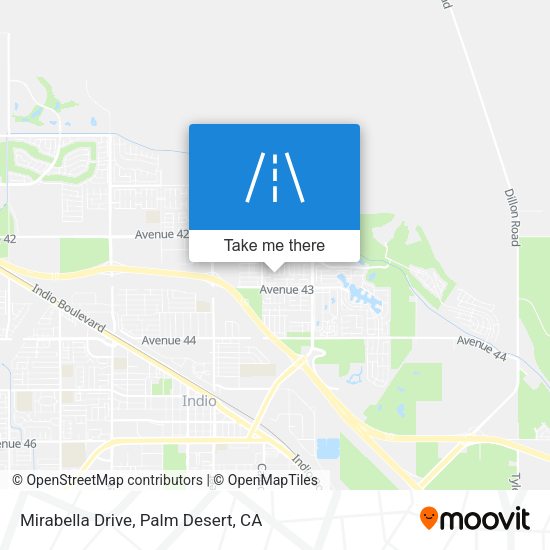 Mirabella Drive map