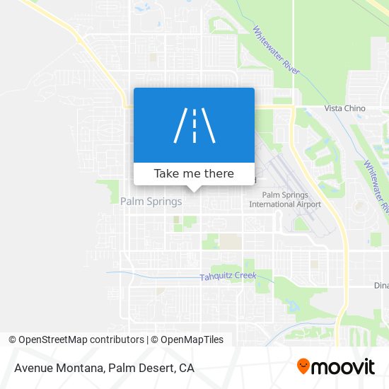 Avenue Montana map