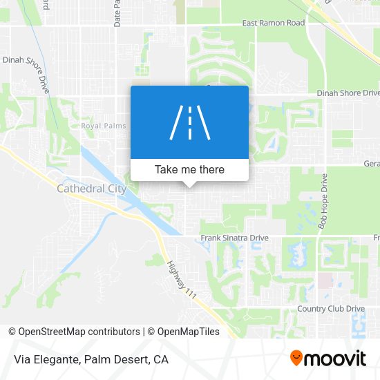 Mapa de Via Elegante