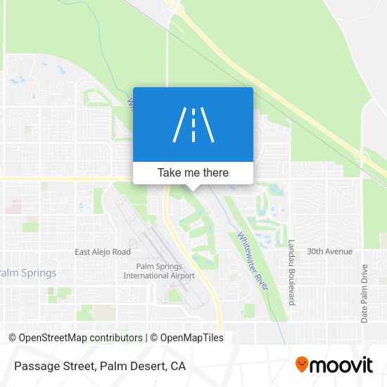 Passage Street map