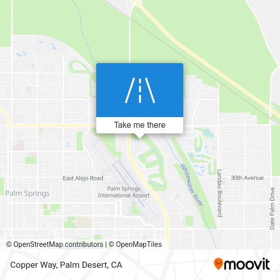 Mapa de Copper Way
