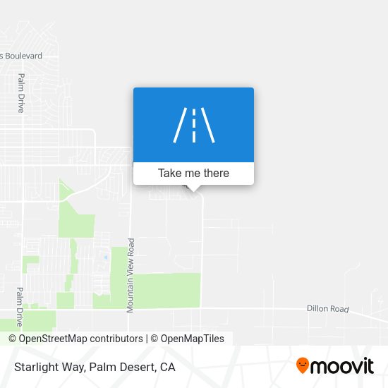 Starlight Way map