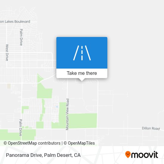 Panorama Drive map