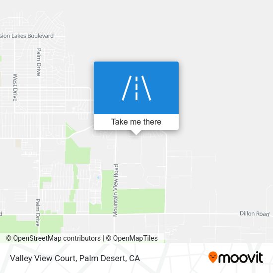Mapa de Valley View Court