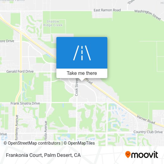 Frankonia Court map