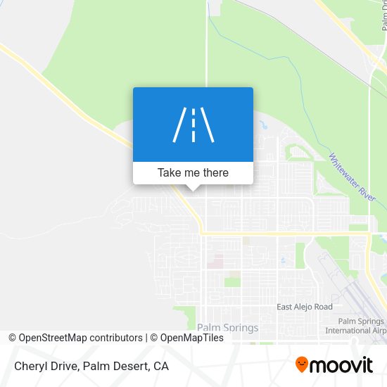 Cheryl Drive map