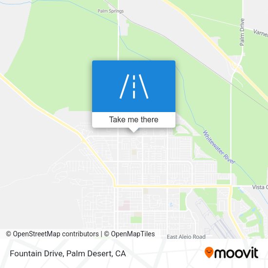 Mapa de Fountain Drive