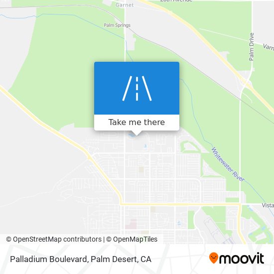 Mapa de Palladium Boulevard