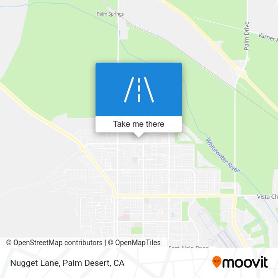 Mapa de Nugget Lane