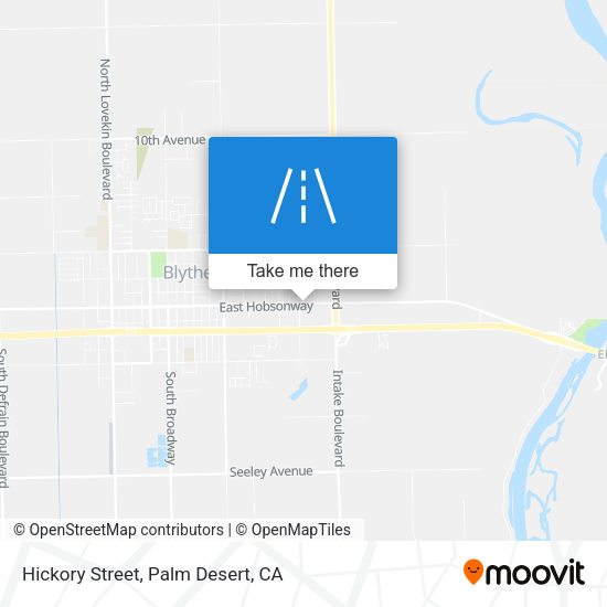 Mapa de Hickory Street