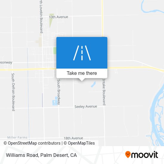 Williams Road map