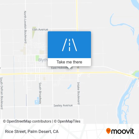 Rice Street map