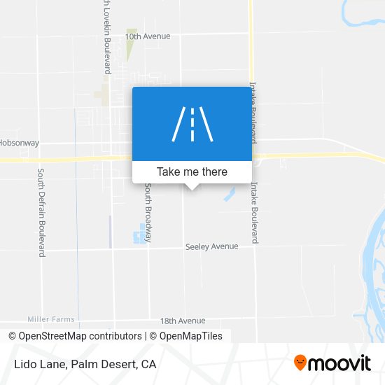 Mapa de Lido Lane