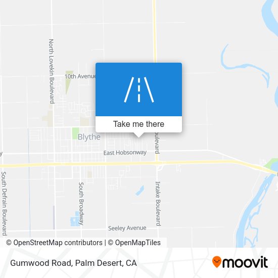 Gumwood Road map