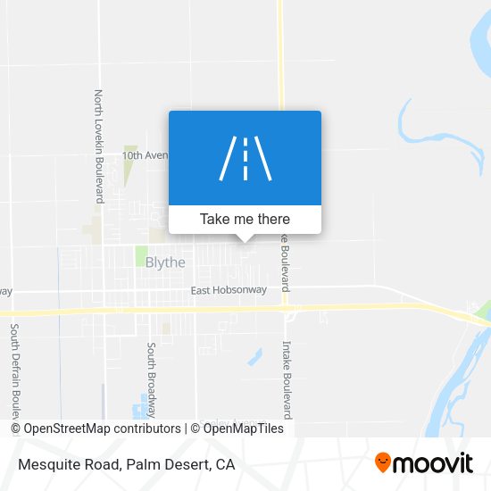Mesquite Road map