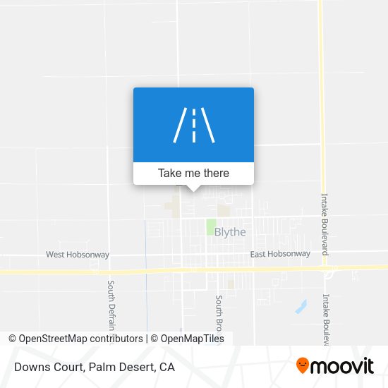 Mapa de Downs Court
