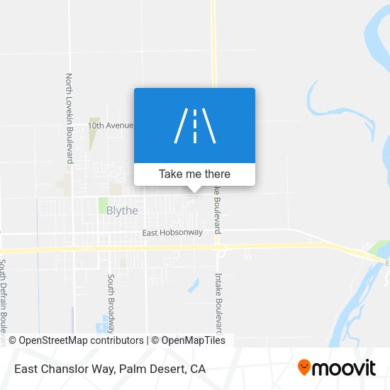 Mapa de East Chanslor Way