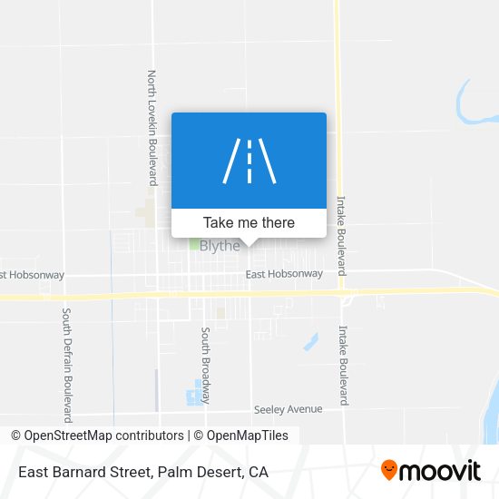 East Barnard Street map