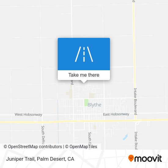 Mapa de Juniper Trail