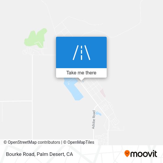Mapa de Bourke Road