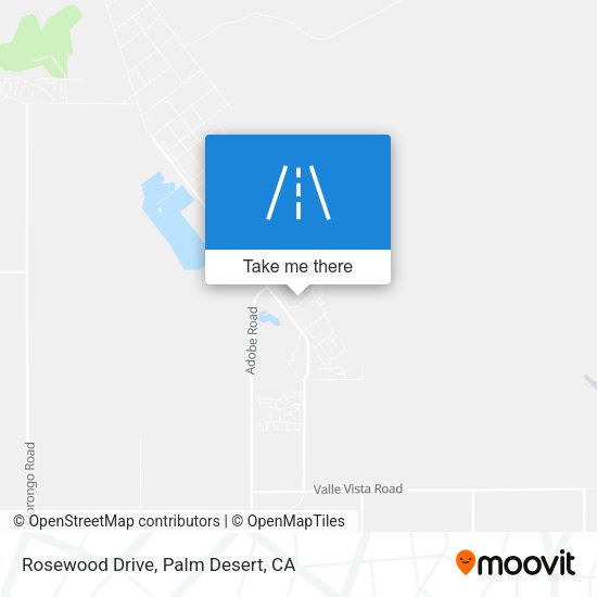 Rosewood Drive map