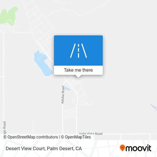 Desert View Court map