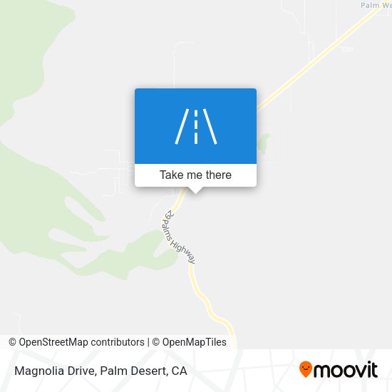Mapa de Magnolia Drive