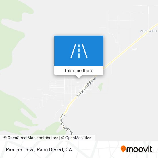 Mapa de Pioneer Drive