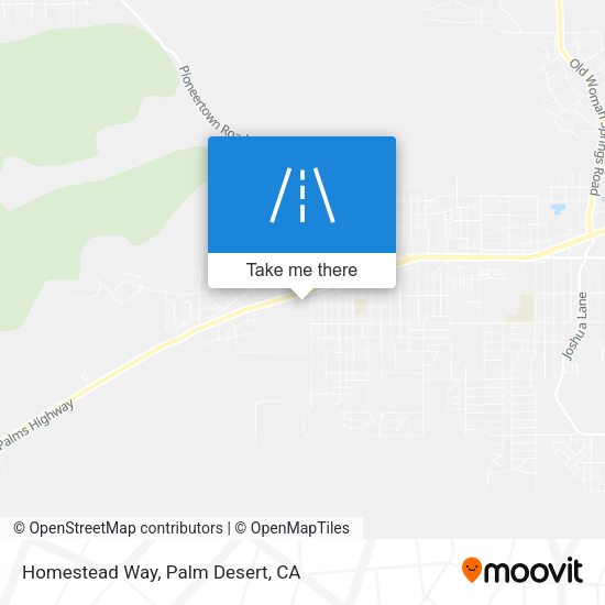 Mapa de Homestead Way