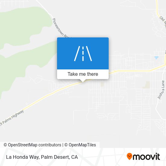 Mapa de La Honda Way