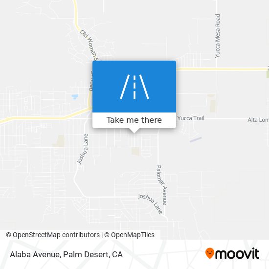 Alaba Avenue map