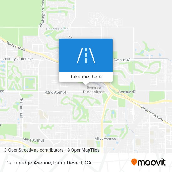 Cambridge Avenue map
