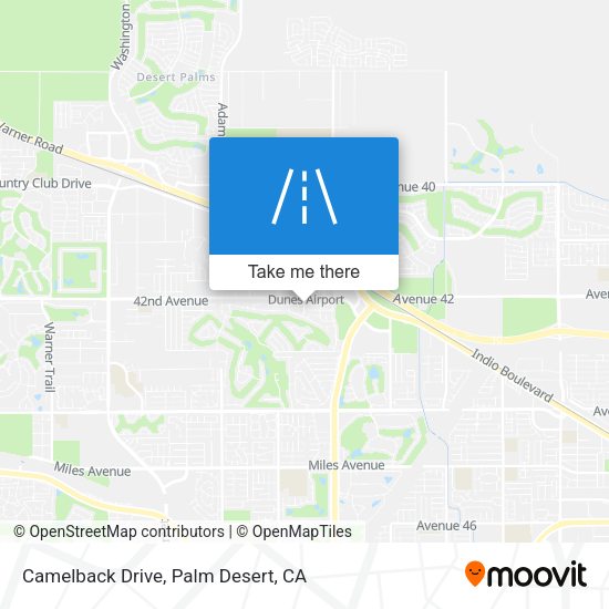 Camelback Drive map