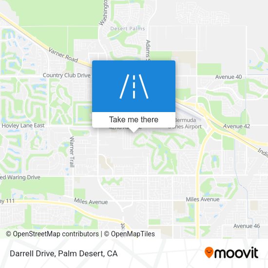 Mapa de Darrell Drive