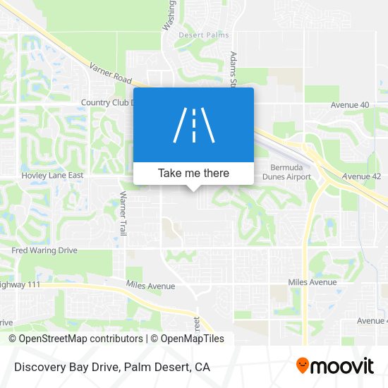 Discovery Bay Drive map