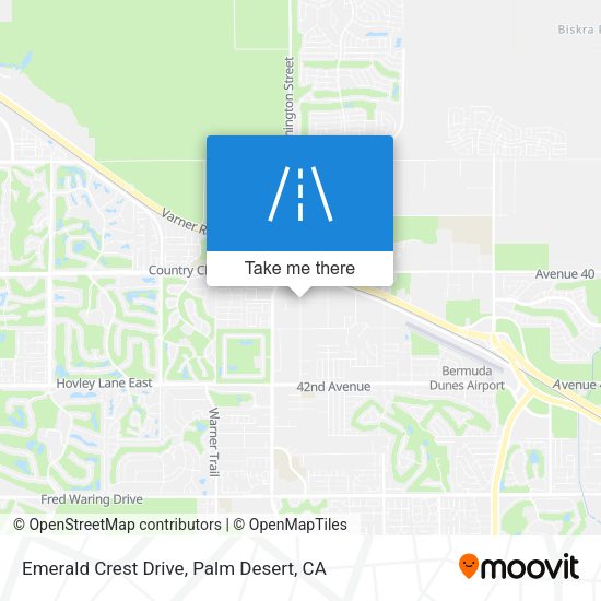 Emerald Crest Drive map