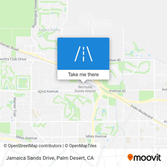 Jamaica Sands Drive map