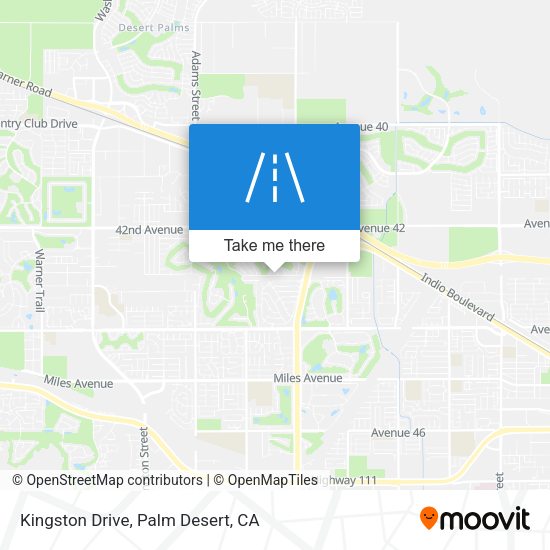 Mapa de Kingston Drive