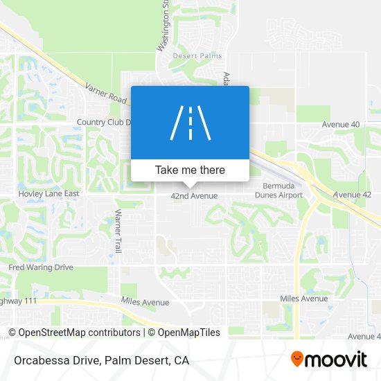 Orcabessa Drive map