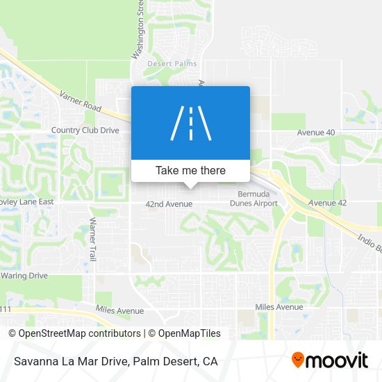 Mapa de Savanna La Mar Drive
