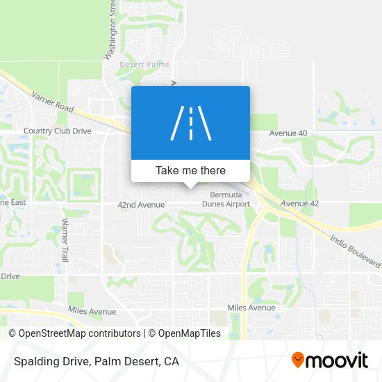 Mapa de Spalding Drive