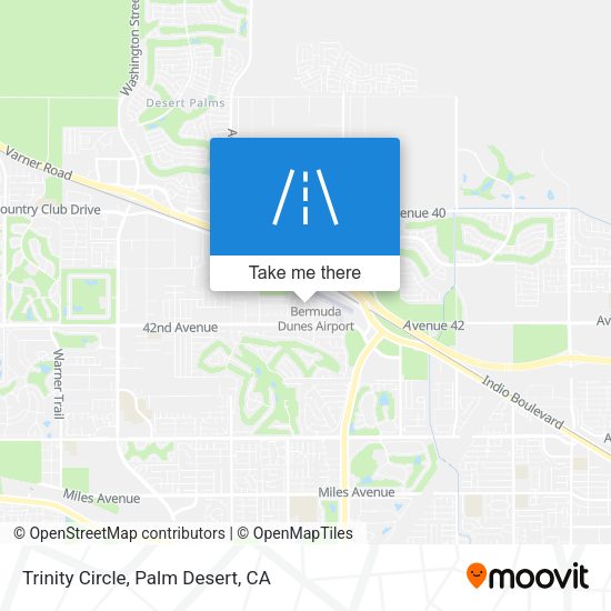 Mapa de Trinity Circle