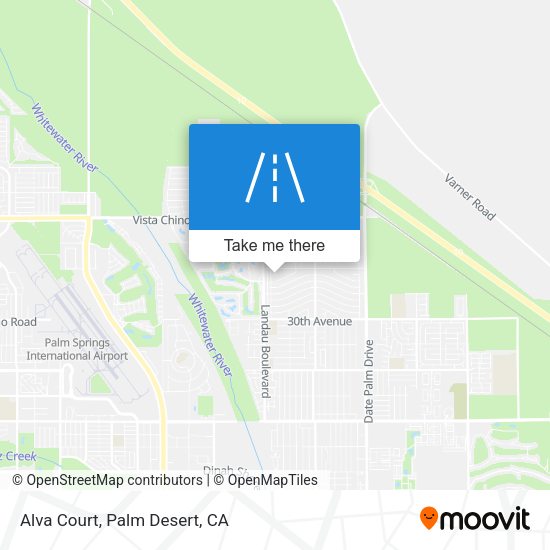 Mapa de Alva Court