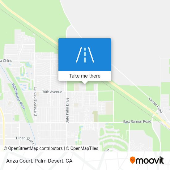Mapa de Anza Court