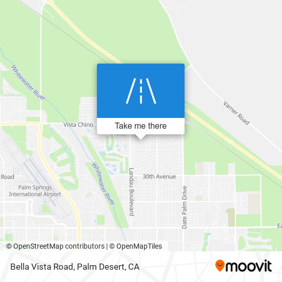 Bella Vista Road map