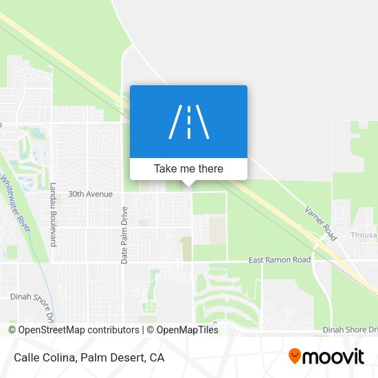 Mapa de Calle Colina